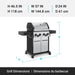 Broil King Broil King Crown S490 Gas Grill Barbecue Finished - Gas