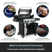 Broil King Broil King Crown S490 Gas Grill Barbecue Finished - Gas