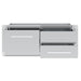 Broil King Broil King Enclosed 2 Drawer & 1 Drawer Cabinet Assembly - 800910 800910 Barbecue Parts 062703118260