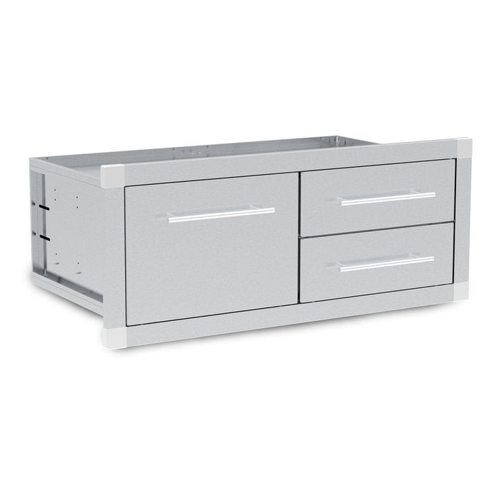 Broil King Broil King Enclosed 2 Drawer & 1 Drawer Cabinet Assembly - 800910 800910 Barbecue Parts 062703118260