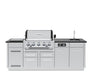 Broil King Broil King Imperial QS 590iE Outdoor Kitchen Island Barbecue Finished - Gas