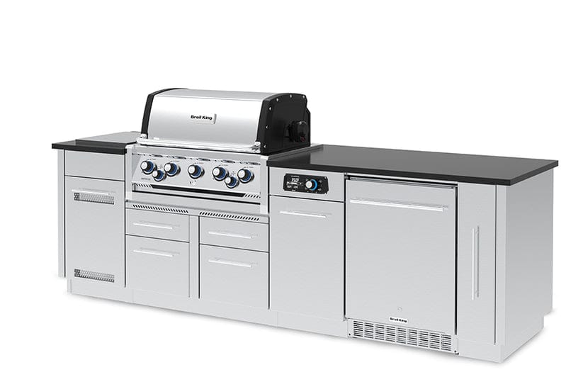 Broil King Broil King Imperial QS 590iF Outdoor Kitchen Island Barbecue Finished - Gas