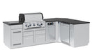 Broil King Broil King Imperial QS 590iG Outdoor Kitchen Island Barbecue Finished - Gas