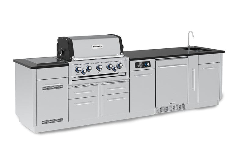 Broil King Broil King Imperial QS 590iH Outdoor Kitchen Island Barbecue Finished - Gas