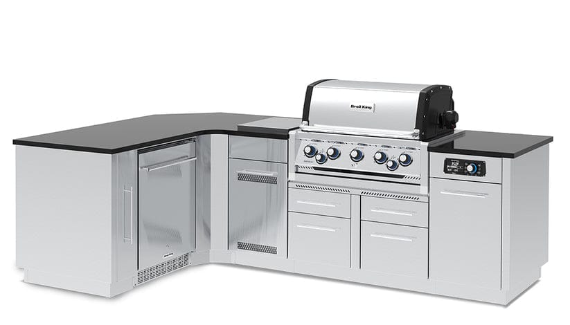 Broil King Broil King Imperial QS 590iJ Outdoor Kitchen Island Barbecue Finished - Gas