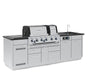 Broil King Broil King Imperial QS 690iE Outdoor Kitchen Island Barbecue Finished - Gas