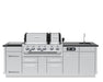 Broil King Broil King Imperial QS 690iE Outdoor Kitchen Island Barbecue Finished - Gas