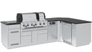 Broil King Broil King Imperial QS 690iG Outdoor Kitchen Island Barbecue Finished - Gas
