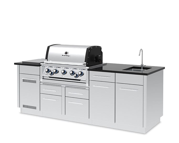 Broil King Broil King Imperial S 590iE Outdoor Kitchen Island Barbecue Finished - Gas