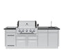 Broil King Broil King Imperial S 590iE Outdoor Kitchen Island Barbecue Finished - Gas