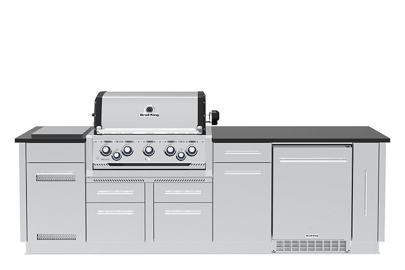 Broil King Broil King Imperial S 590iF Outdoor Kitchen Island Barbecue Finished - Gas