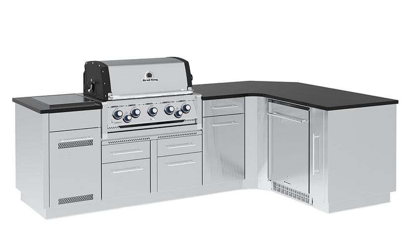 Broil King Broil King Imperial S 590iG Outdoor Kitchen Island Barbecue Finished - Gas