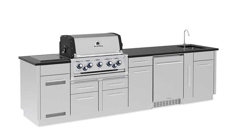 Broil King Broil King Imperial S 590iH Outdoor Kitchen Island Barbecue Finished - Gas