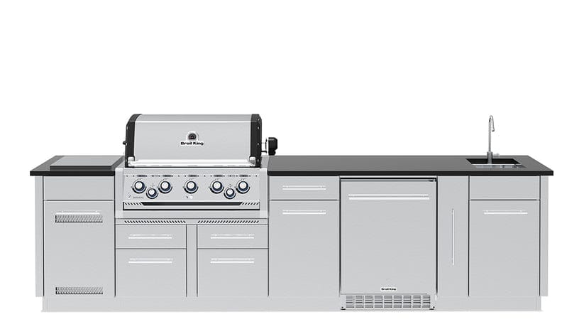 Broil King Broil King Imperial S 590iH Outdoor Kitchen Island Barbecue Finished - Gas