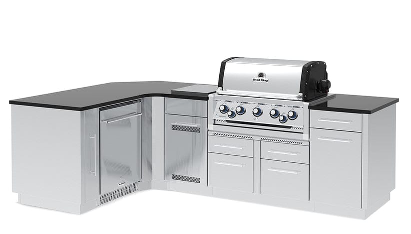 Broil King Broil King Imperial S 590iJ Outdoor Kitchen Island Barbecue Finished - Gas