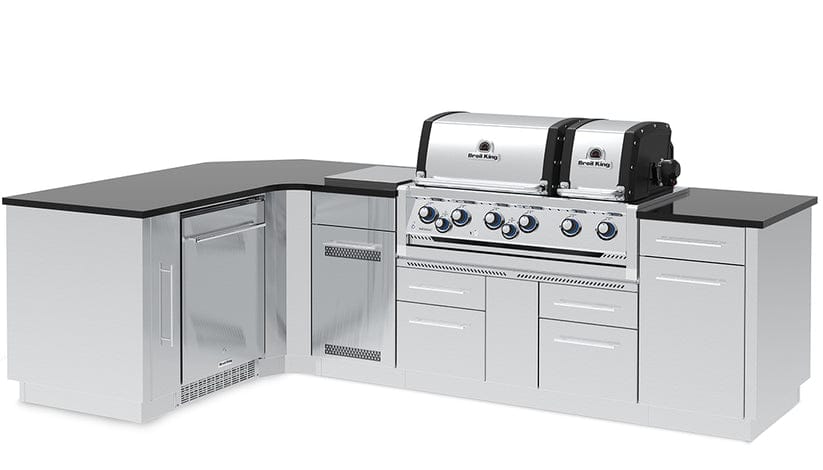 Broil King Broil King Imperial S 690iJ Outdoor Kitchen Island Barbecue Finished - Gas
