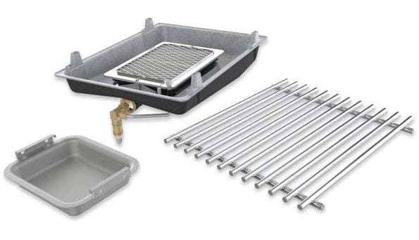 Broil King Broil King Infrared Side Burner Kit Propane 18674 Barbecue Accessories