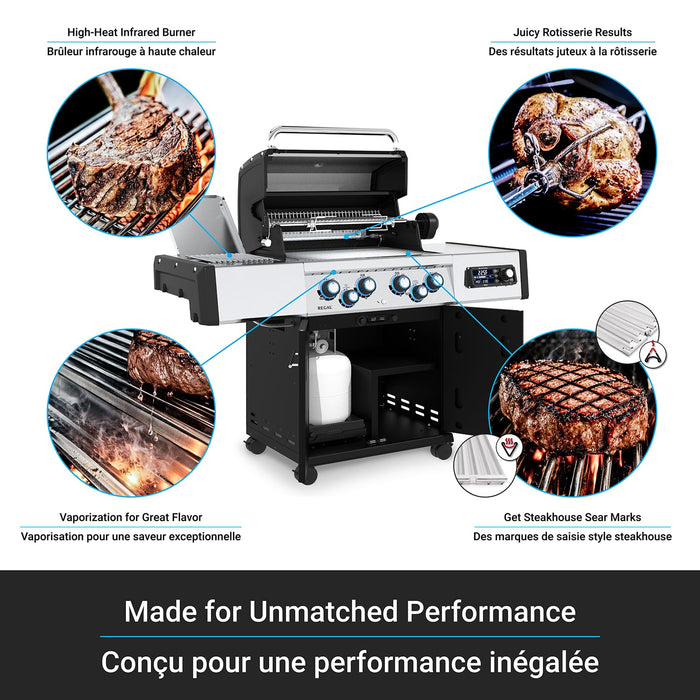 Broil King Broil King iQue Regal Q 490 Pro IR Gas Grill Barbecue Finished - Gas