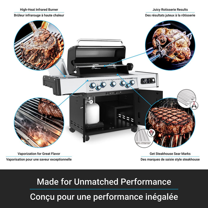 Broil King Broil King iQue Regal Q 590 Pro IR Gas Grill Barbecue Finished - Gas