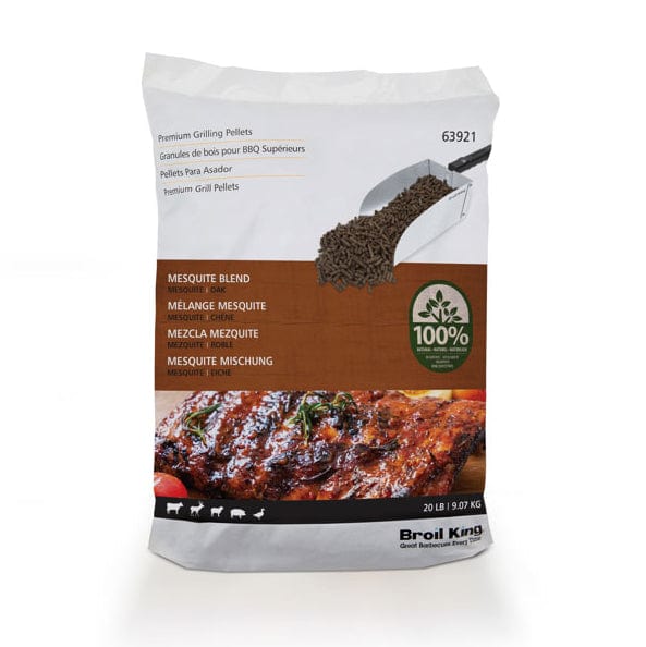 Broil King Broil King Mesquite Blend Pellets (20 Lb.) - 63921 63921 Barbecue Accessories - Pellet