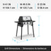 Broil King Broil King Porta-Chef 320 Portable Grill 952654 Barbecue Finished - Gas