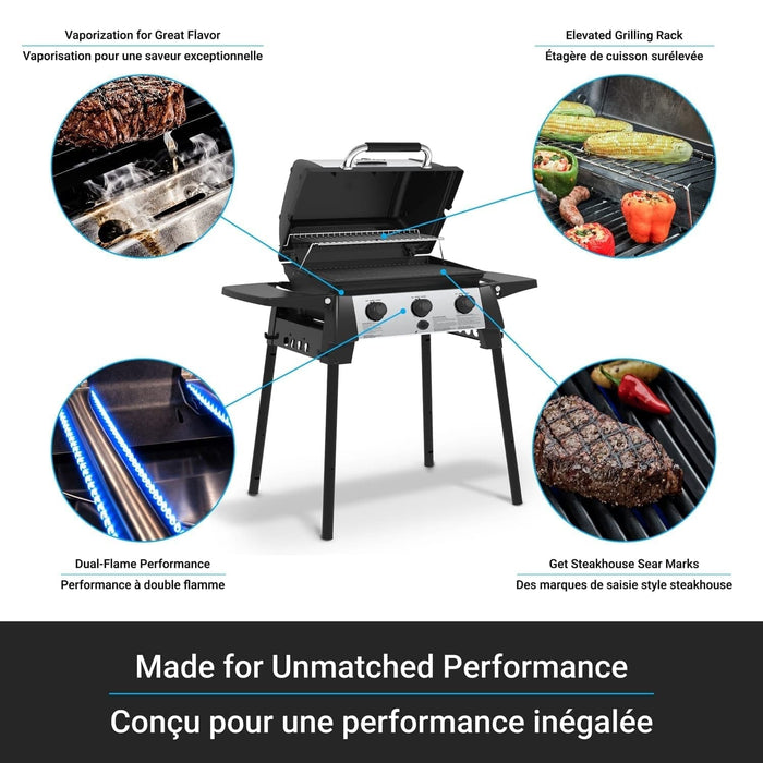 Broil King Broil King Porta-Chef 320 Portable Grill 952654 Barbecue Finished - Gas