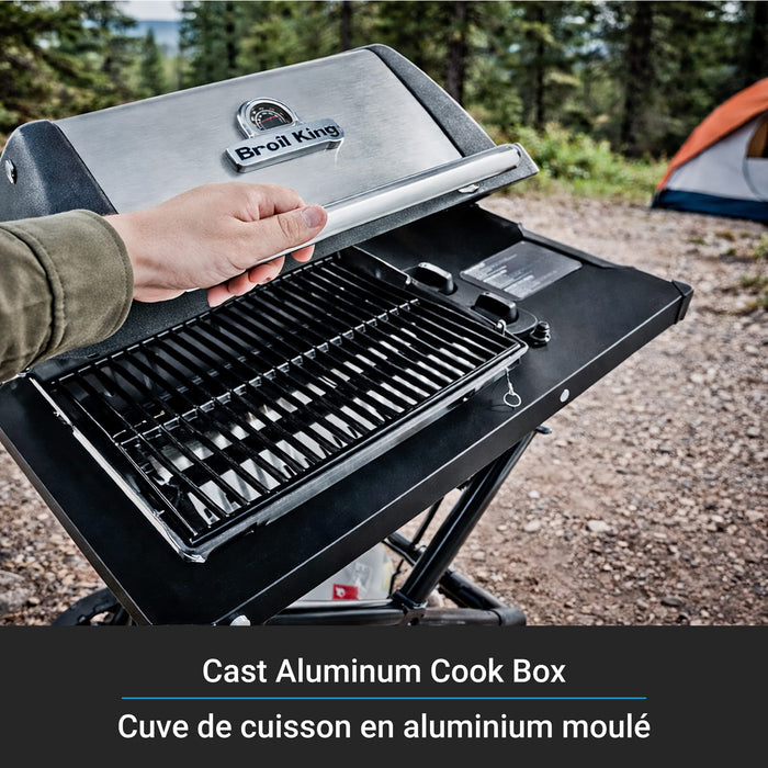 Broil King Broil King Porta-Chef AT220 Portable Gas Grill 910854 Barbecue Finished - Gas 062703108544