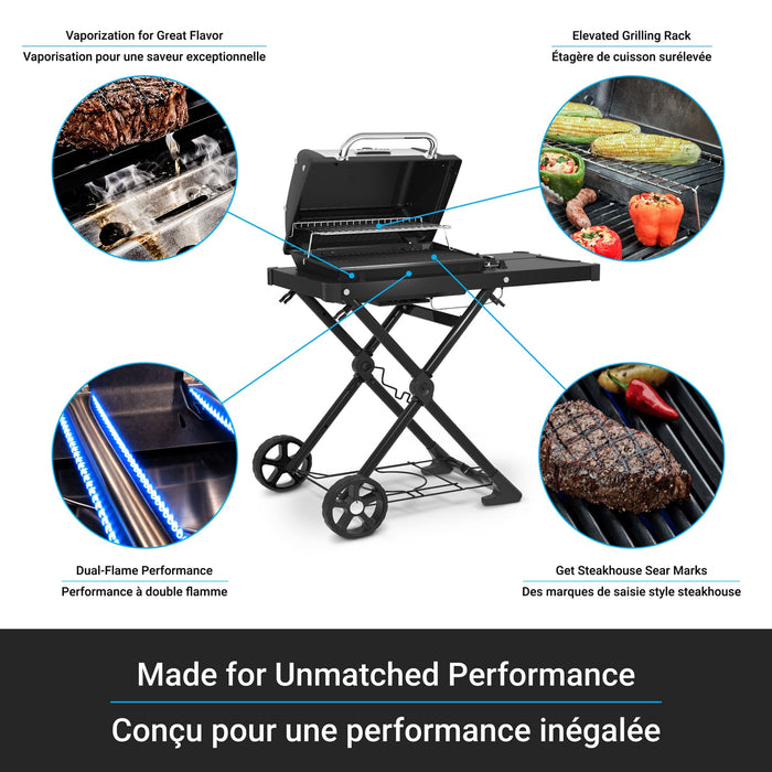 Broil King Broil King Porta-Chef AT220 Portable Gas Grill 910854 Barbecue Finished - Gas 062703108544
