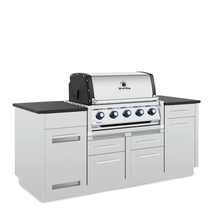 Broil King Broil King Regal S 520i Island Gas Grill Barbecue Finished - Gas