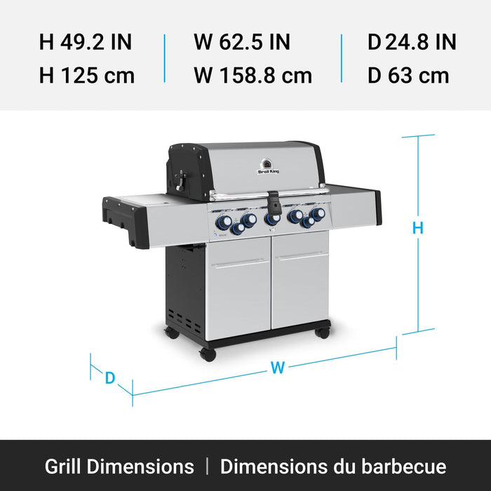 Broil King Broil King Regal S 590 PRO IR Gas Grill Barbecue Finished - Gas
