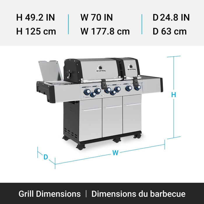 Broil King Broil King Regal S 690 PRO IR Gas Grill Barbecue Finished - Gas