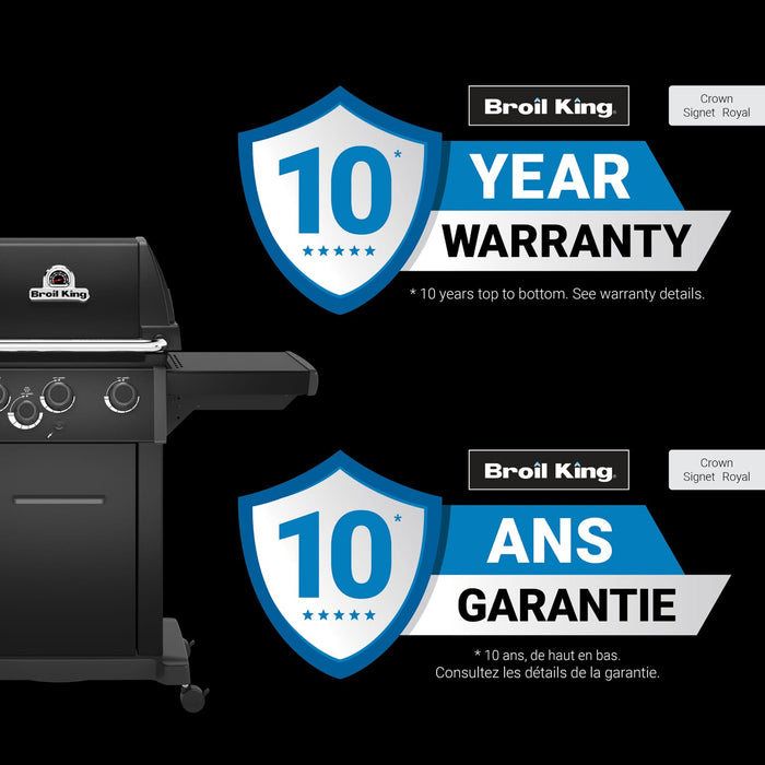 Broil King Broil King Royal 340 Shadow Gas Grill Barbecue Finished - Gas