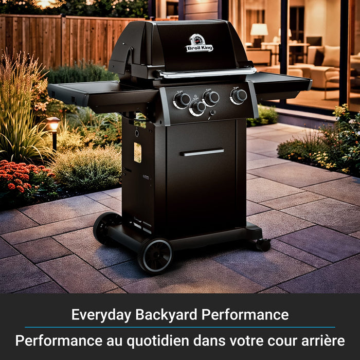 Broil King Broil King Royal 340 Shadow Gas Grill Barbecue Finished - Gas