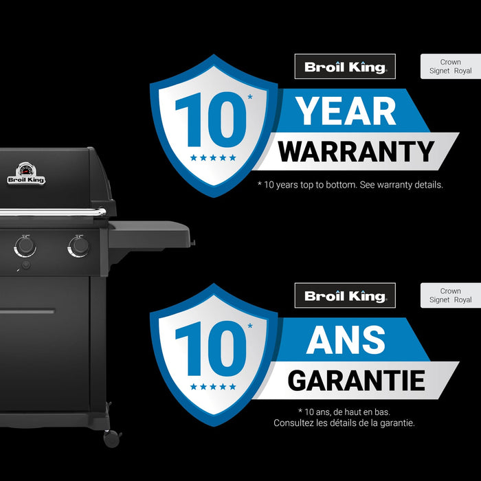 Broil King Broil King Signet 320 Shadow Gas Grill Barbecue Finished - Gas