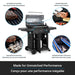Broil King Broil King Signet 320 Shadow Gas Grill Barbecue Finished - Gas