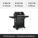 Broil King Broil King Signet 390 Shadow Gas Grill Barbecue Finished - Gas