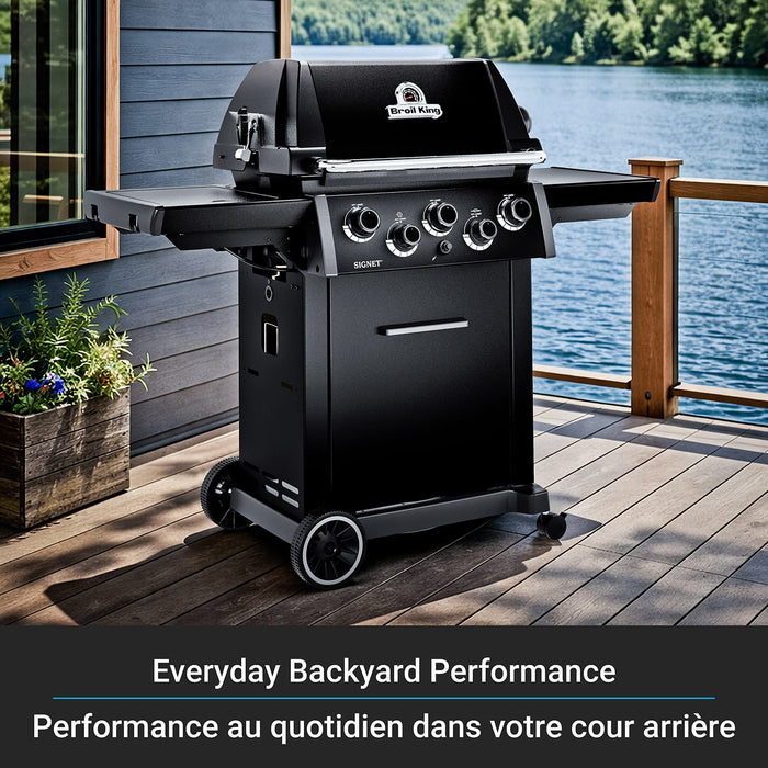Broil King Broil King Signet 390 Shadow Gas Grill Barbecue Finished - Gas