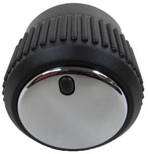Broil King Broil King Small Control Knob (Chrome) - 22001-668 22001-668 Barbecue Parts