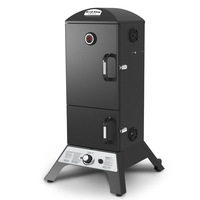 Broil King Broil King Smoke Cabinet Gas Smoker Barbecue Finished - Gas