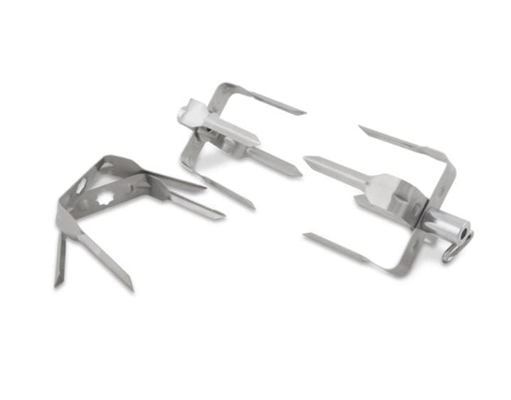 Broil King Broil King Stainless Steel Mega Rotisserie Forks - 50500 50500 Barbecue Accessories