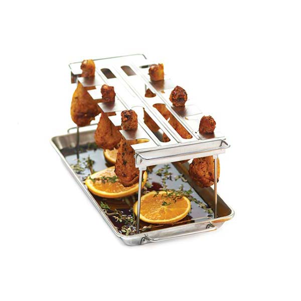 Broil King Broil King Wing Rack & Pan - 64152 64152 Barbecue Accessories