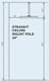 Bromic Heating Bromic Eclipse Electric Ceiling Pole (24" Straight) - BH3230002 BH3230002 Outdoor Parts