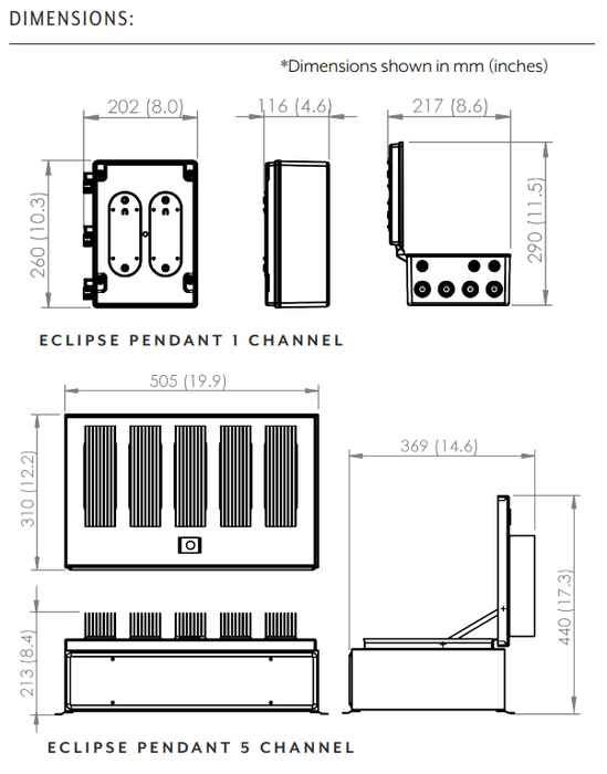 Bromic Heating Bromic Heating Affinity Smart-Heat Control Eclipse Outdoor Parts