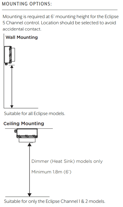Bromic Heating Bromic Heating Affinity Smart-Heat Control Eclipse Outdoor Parts