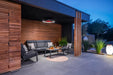 Bromic Heating Bromic Heating Eclipse Smart-Heat Electric Pendant + Twin Pole BH0920001-1 Outdoor Finished