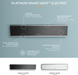 Bromic Heating Bromic Heating Platinum Smart-Heat Electric Heater (3400w) Outdoor Finished