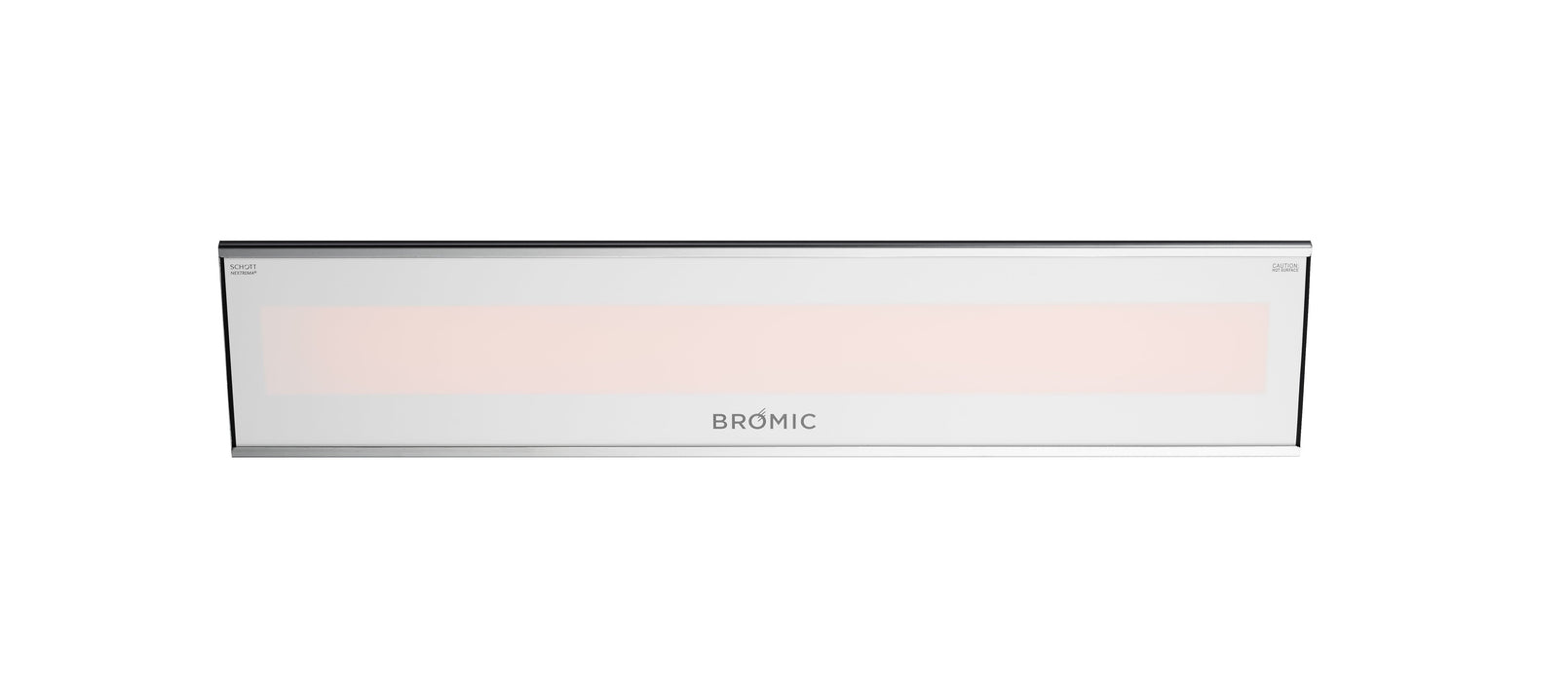 Bromic Heating Bromic Heating Platinum Smart-Heat Electric Heater (3400w) White BH0320008 Outdoor Finished