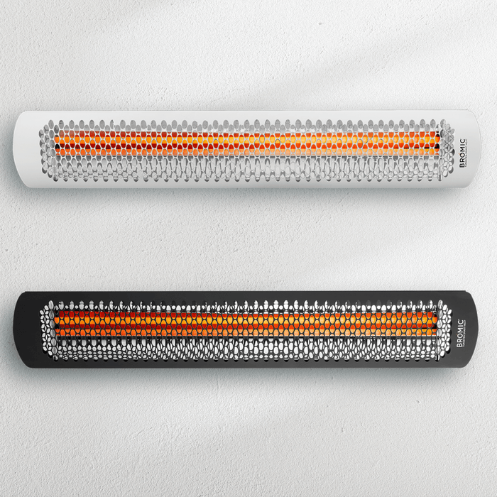 Bromic Heating Bromic Heating Tungsten Smart-Heat Electric Heater, 6000 Watt 208V Outdoor Finished