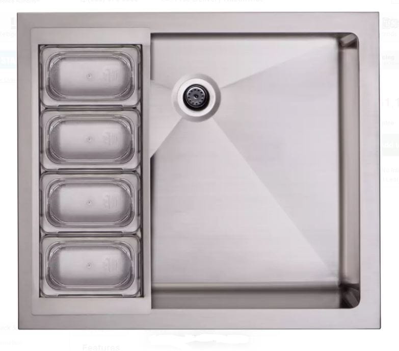Chadwicks & Hacks DCS 25" Beverage Chiller / Sink - BC25 BC25 Barbecue Parts