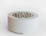 Chadwicks & Hacks Dekko Belmont 60,000 BTU Concrete Fire Pit BELMONT Fireplace Finished - Outdoor